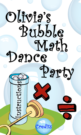 Bubble Math Dance Party