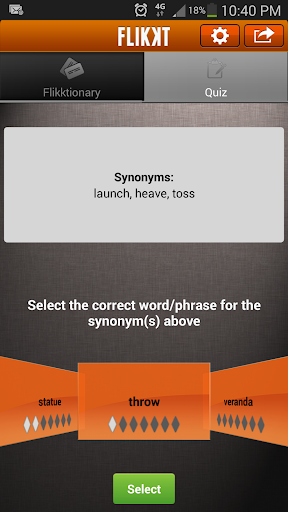 Flikkt quiz and flashcards