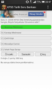 Lastest KPSS Tarih Soru Bankası APK for Android