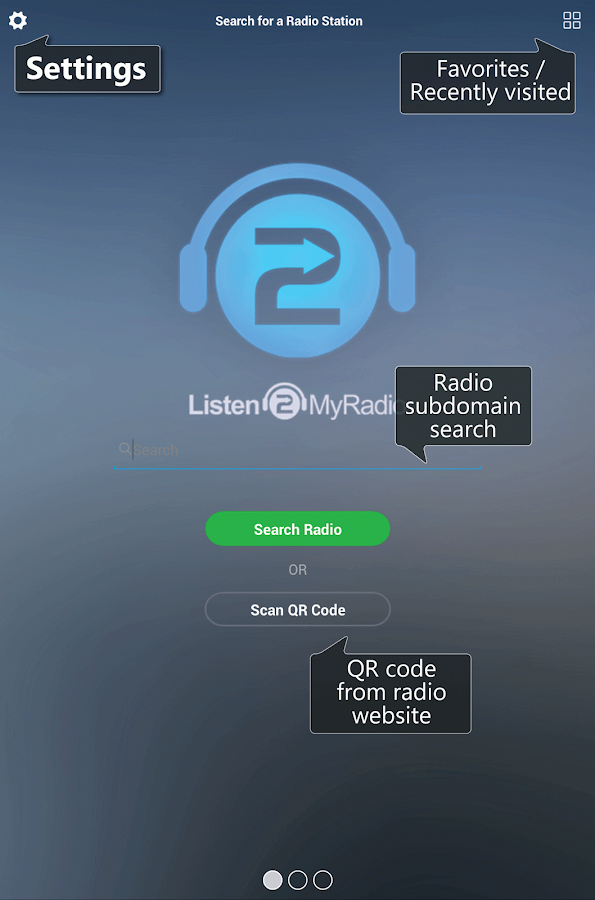    Listen2MyRadio- screenshot  
