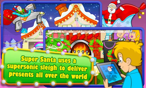 【免費教育App】Super Santa XMAS Story & Games-APP點子