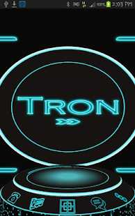 Next Launcher 3D Tron Theme - screenshot thumbnail
