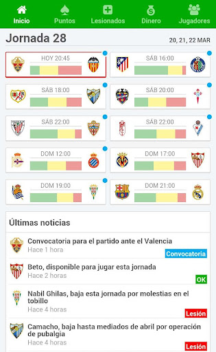 Resultados Comunio