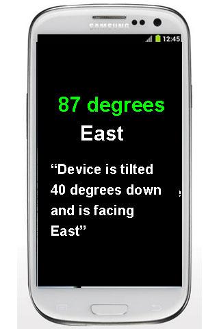 Speaking Tilt And Compass