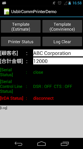 UsbIrCommPrinter