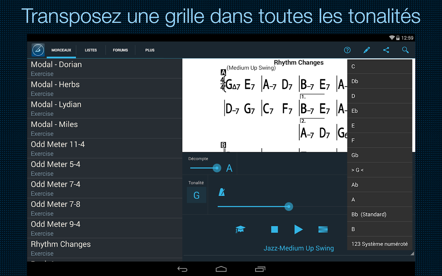 iReal Pro MusicBookPlayAlong Applications Android sur Google Play