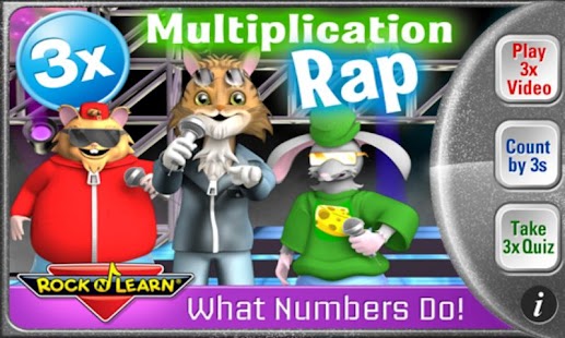 Multiplication Rap 3x