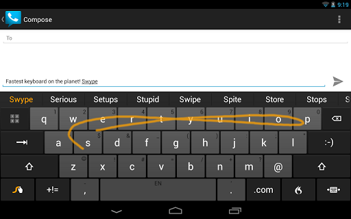 Swype Android