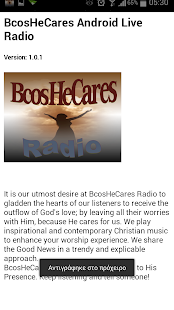 Download BcosHeCares Radio APK for Android