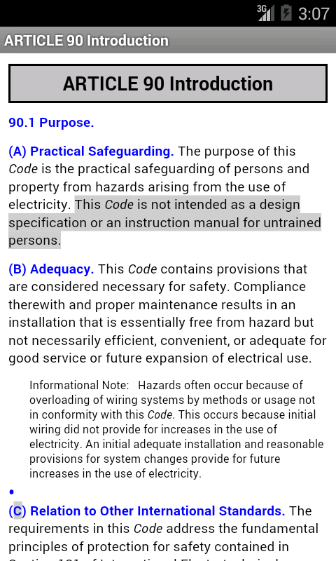NFPA 70 2014 Edition Screen 2