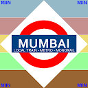 Mumbai Train Route Planner mobile app icon