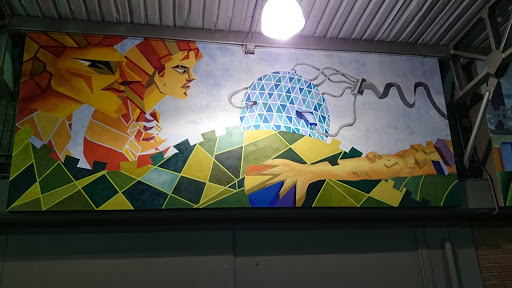 Mural Tecnológico Universidad De Medellín 