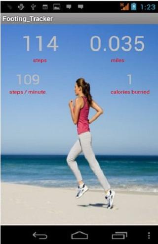 Footing tracker