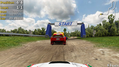 Screenshot of Pocket Rally LITE