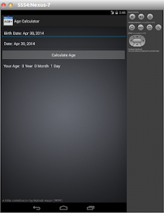 Free Download Age Calculator APK for PC