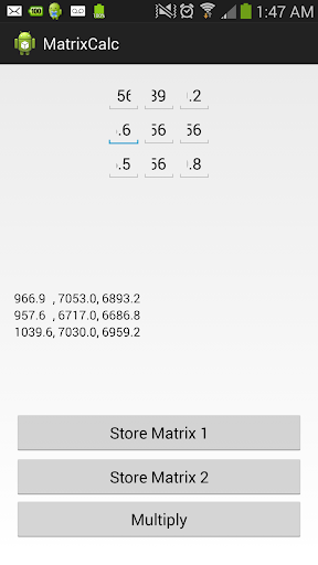 Matrix Calculator beta