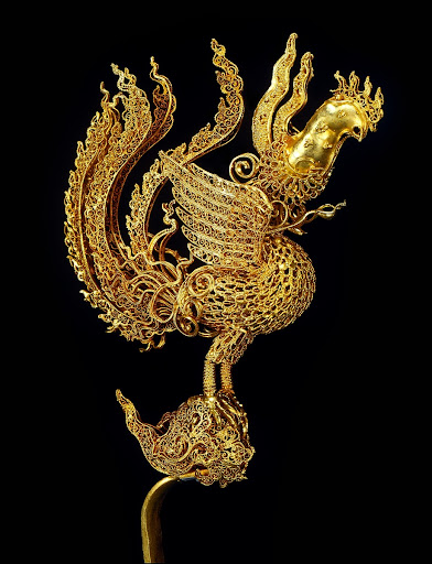 Gold Phoenix Zan - Detail — Google Arts & Culture