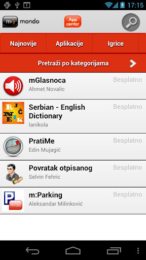 m:tel App Centar