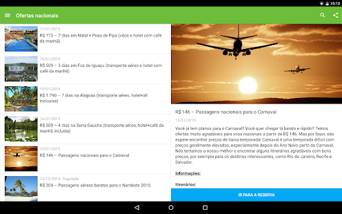 Pacote de viagens baratas vôos Screenshots 6