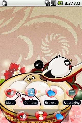 NONOPANDA New Year SQTheme ADW