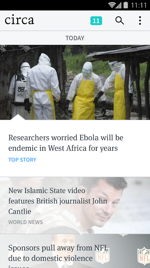 Circa News - screenshot