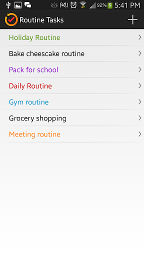 【免費生產應用App】Routine Tasks-APP點子