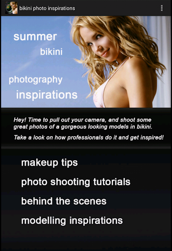 Bikini Photo Inspirations