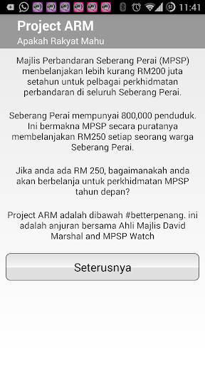 Projek ARM - Bajet MPSP