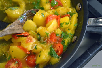 Asian Shrimp with Mango &amp; Peach Chutney