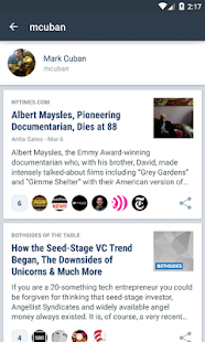 Nuzzel: News From Your Friends - screenshot thumbnail