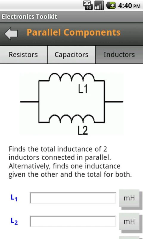 Electronics Toolkit Pro - screenshot