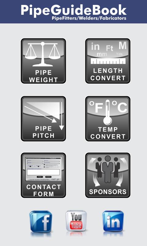 Pipe Fitter Tools Screen 1
