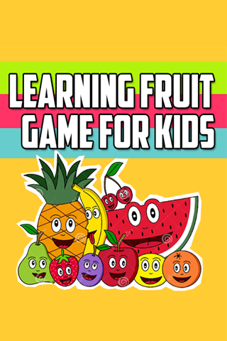 Learning Fruit Game For Kids