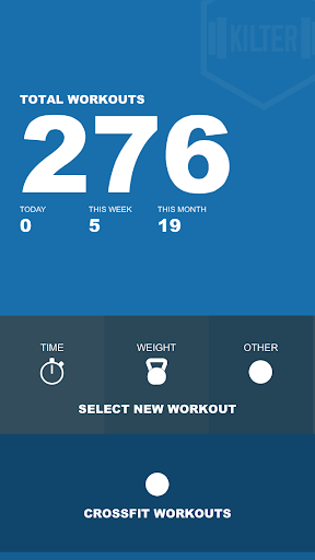 Kilter - Your Workout Tracker