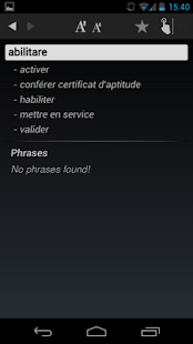 Dictionary French Italian - náhled
