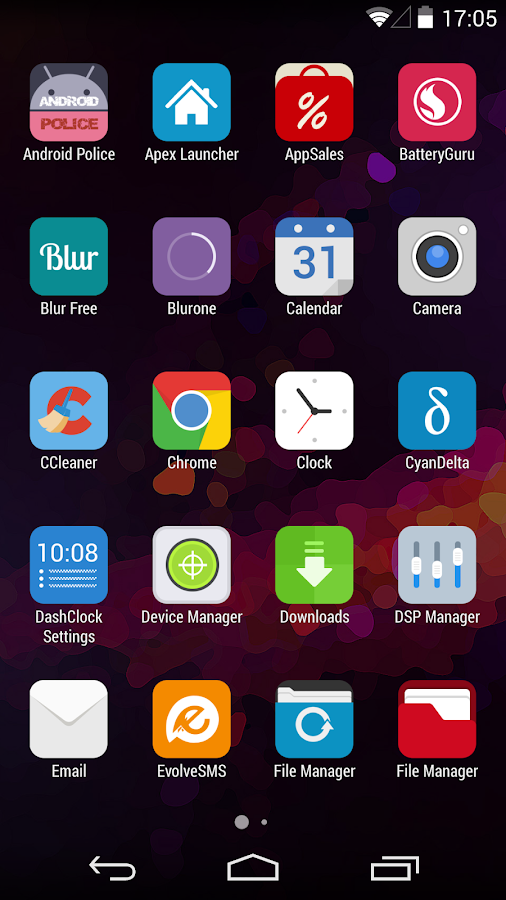 Morena - Flat Icon Pack - screenshot
