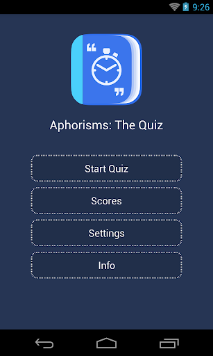 Quotes and Aphorisms: The Quiz