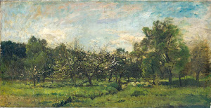 RIJKS: Charles-François Daubigny: Orchard 1869