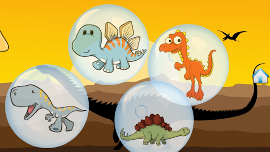 Dinosaurs Bubbles for Toddlers Screenshots 0
