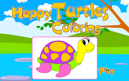 Turtle Coloring Pages poster 8