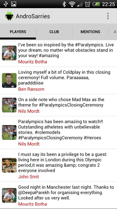 AndroSarries Screen 3