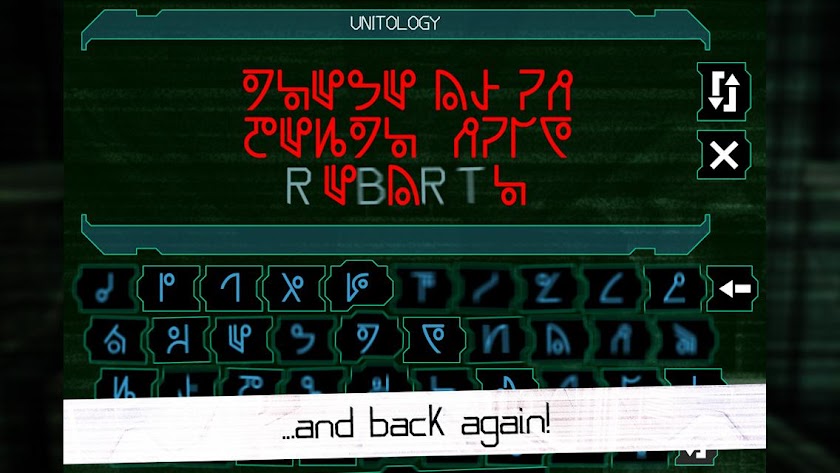 Unitology Converter Screen 2