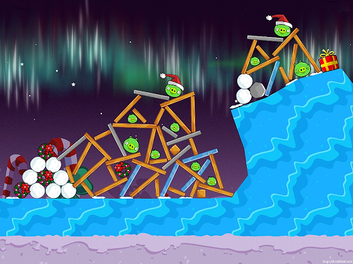 Игра Angry Birds - Happy New Year для планшетов на Android