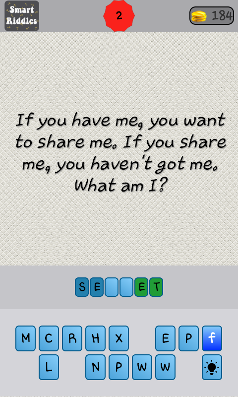 Smart Riddles Screen 2