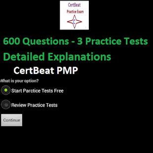CertBeat PMP 600 Questions Screenshots 1