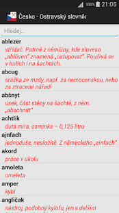 Česko - Ostravský slovník Screenshots 0