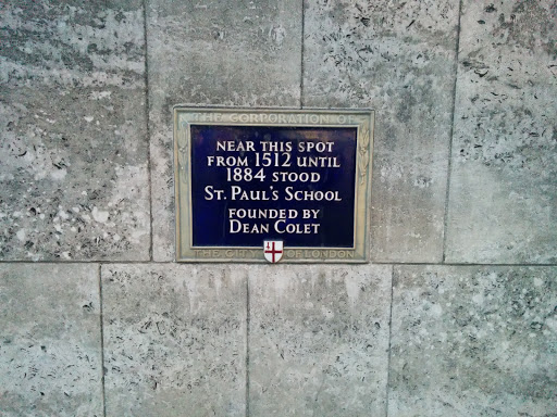 St Paul's School Commemorative Plaque  