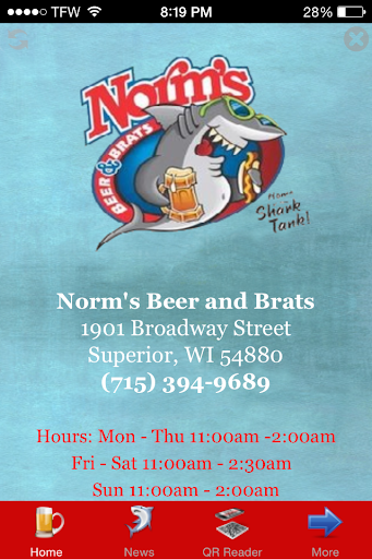 【免費商業App】Norms Beer And Brats-APP點子