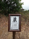 Lantau Trail Distance Post L026