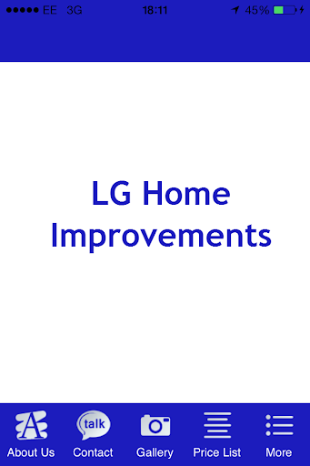 【免費商業App】LG Home Improvements-APP點子